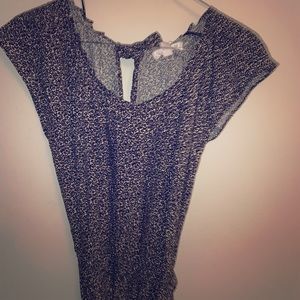 Dress black and white